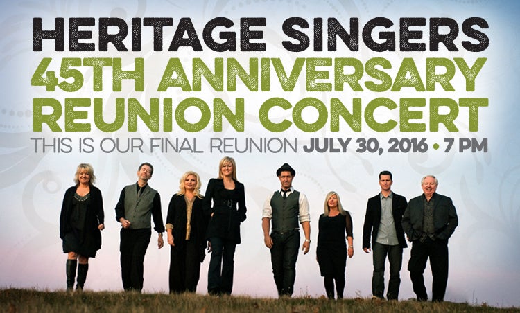 Heritage Singers: 45th Anniversary Reunion Concert