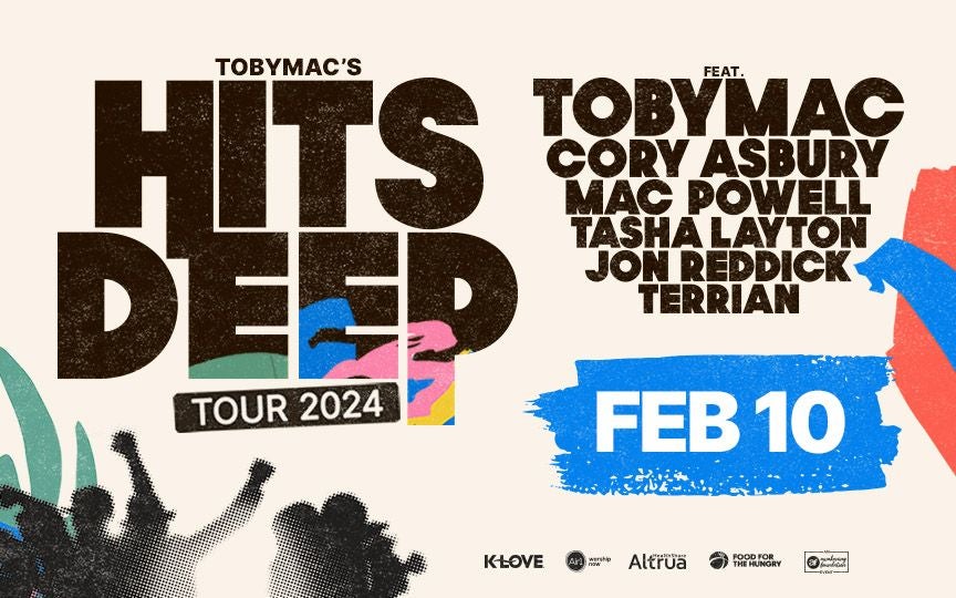 More Info for HITS DEEP TOUR 2024 FEATURING Toby Mac and Many More!
