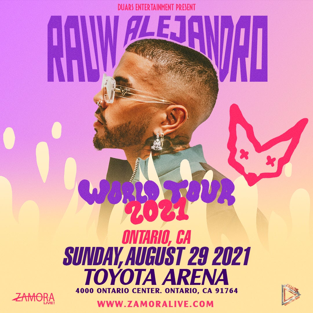 Rauw alejandro toyota arena