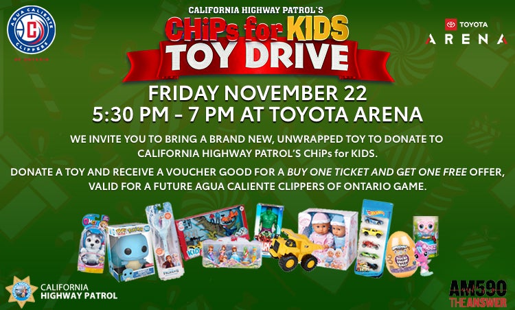 CHiPs for KIDS TOY DRIVE