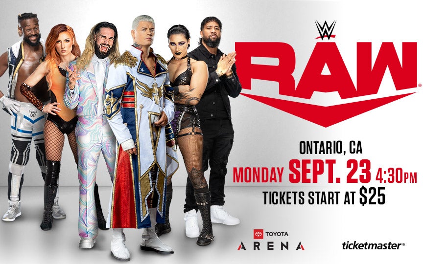 WWE Monday Night RAW | Toyota Arena