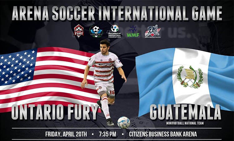 Ontario Fury vs. Guatemala