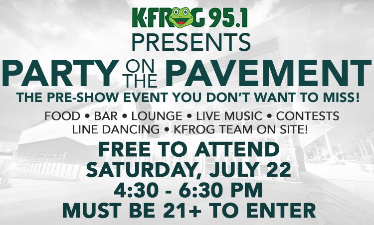 KFROG PRESENTS PARTY ON THE PAVEMENT