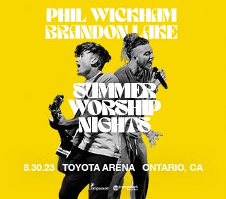 More Info for Phil Wickham & Brandon Lake Summer Worship Nights Tour