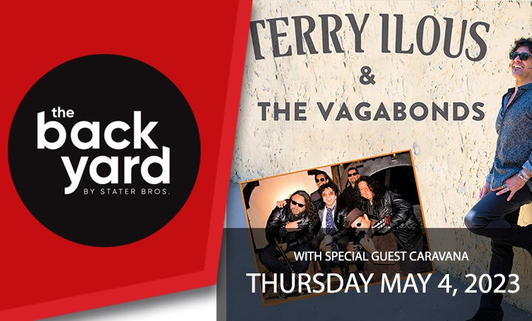 Terry Ilous & The Vagabonds  With special guest Caravana