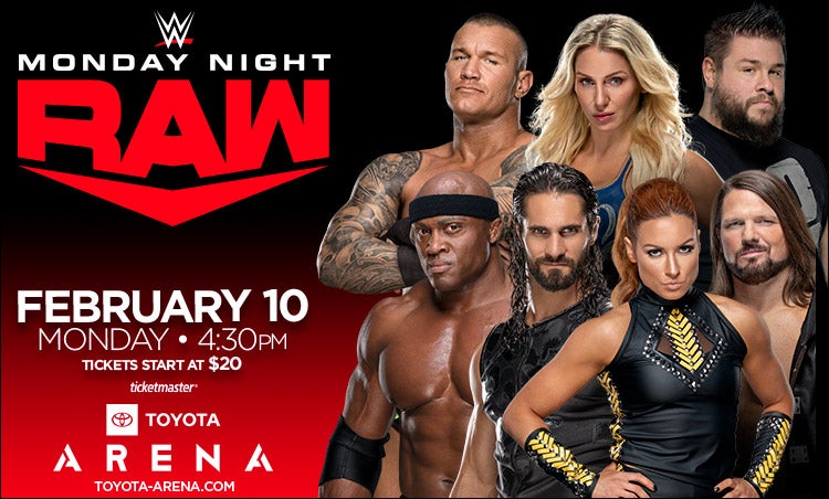 WWE RAW @ Toyota Center in Houston, TX for their birthdays